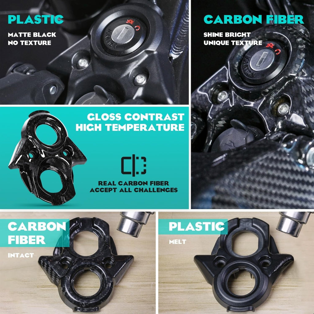 Carbon Fiber Surron LBX Ignition Cover (REAL)
