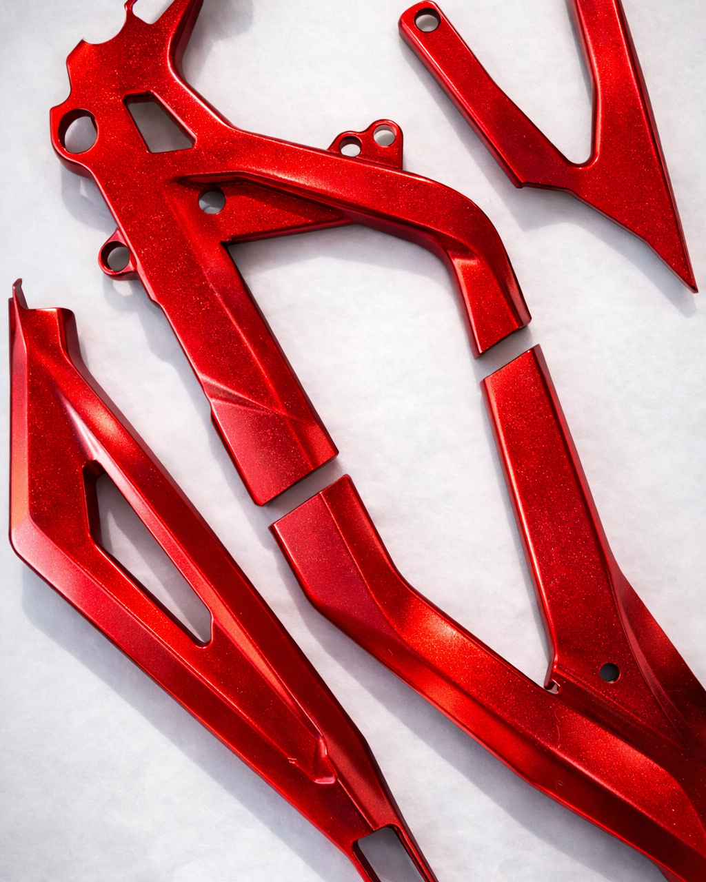 Surron Snapped Frame Surron LBX Frame Guards – MP Customs