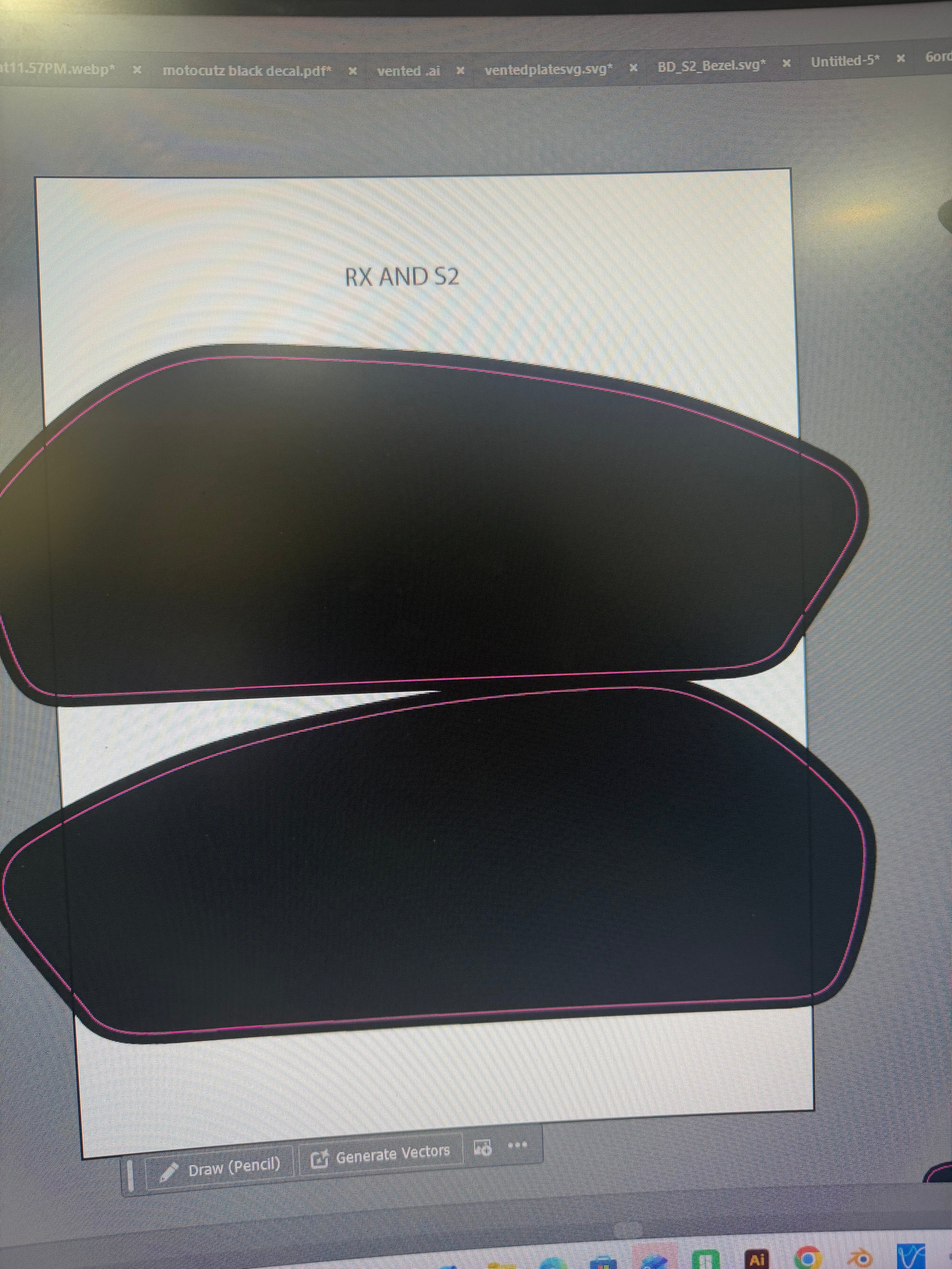 Super 73 RX/S2 battery decal