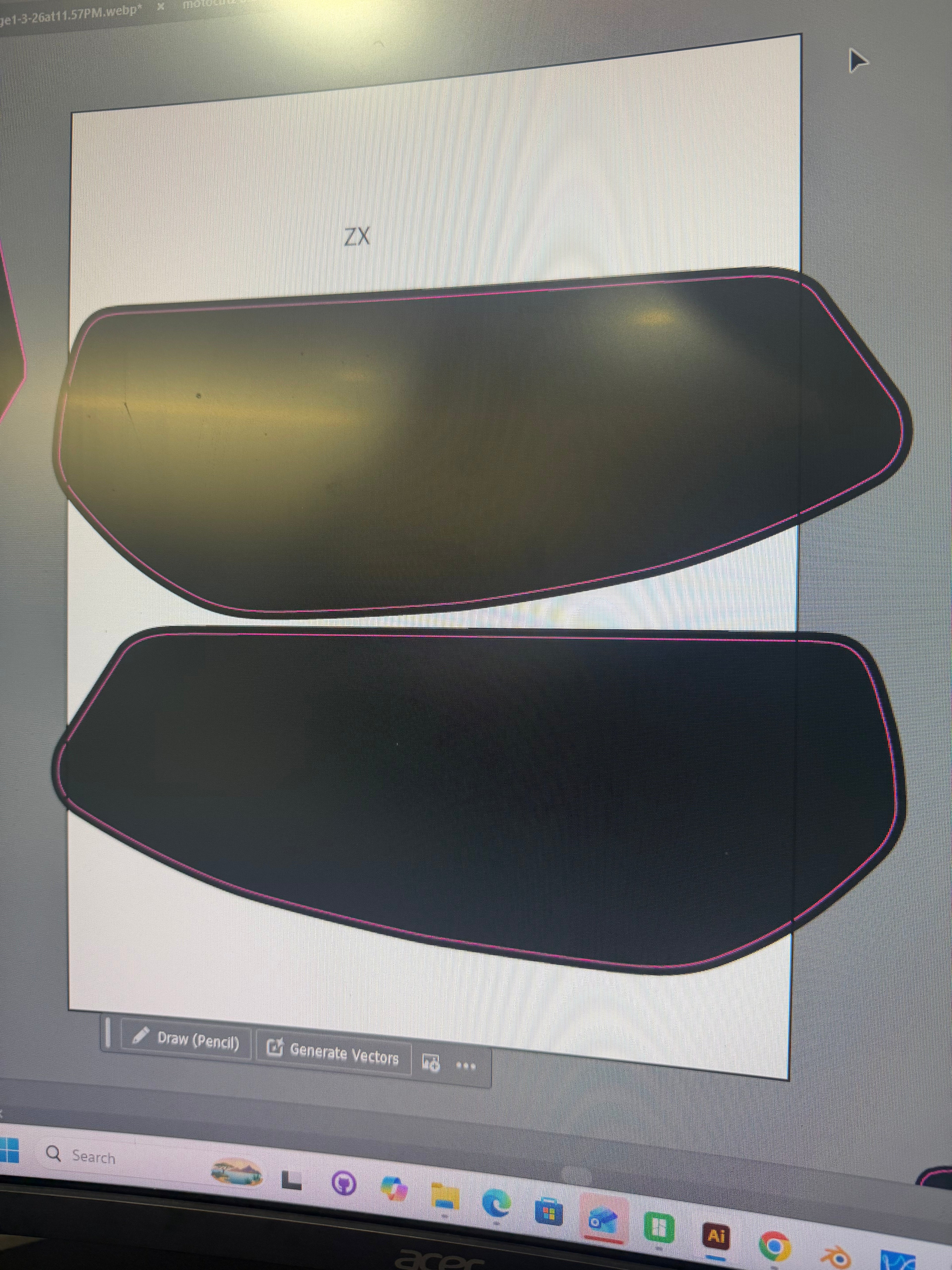 Super 73 ZX battery decal