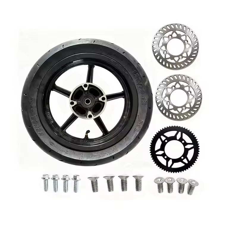"FATTY" Supermoto Sets With Sprockets and Rotors - For Yozma IN10 and Tuttio Soliel 01