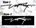 2 Pack Stark Varg Stickers