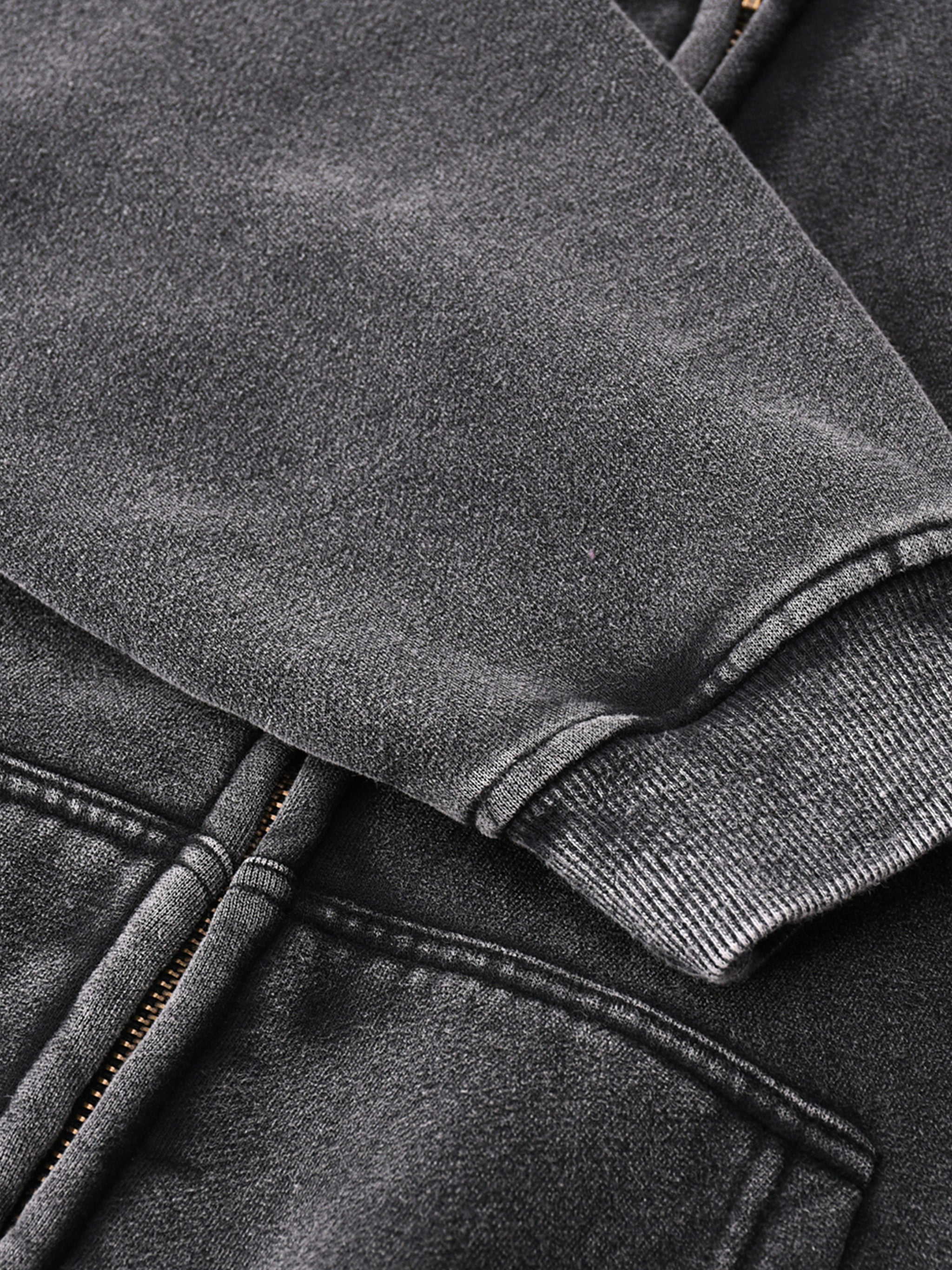 PURE Clover Heavyweight Zip-Up Hoodie
